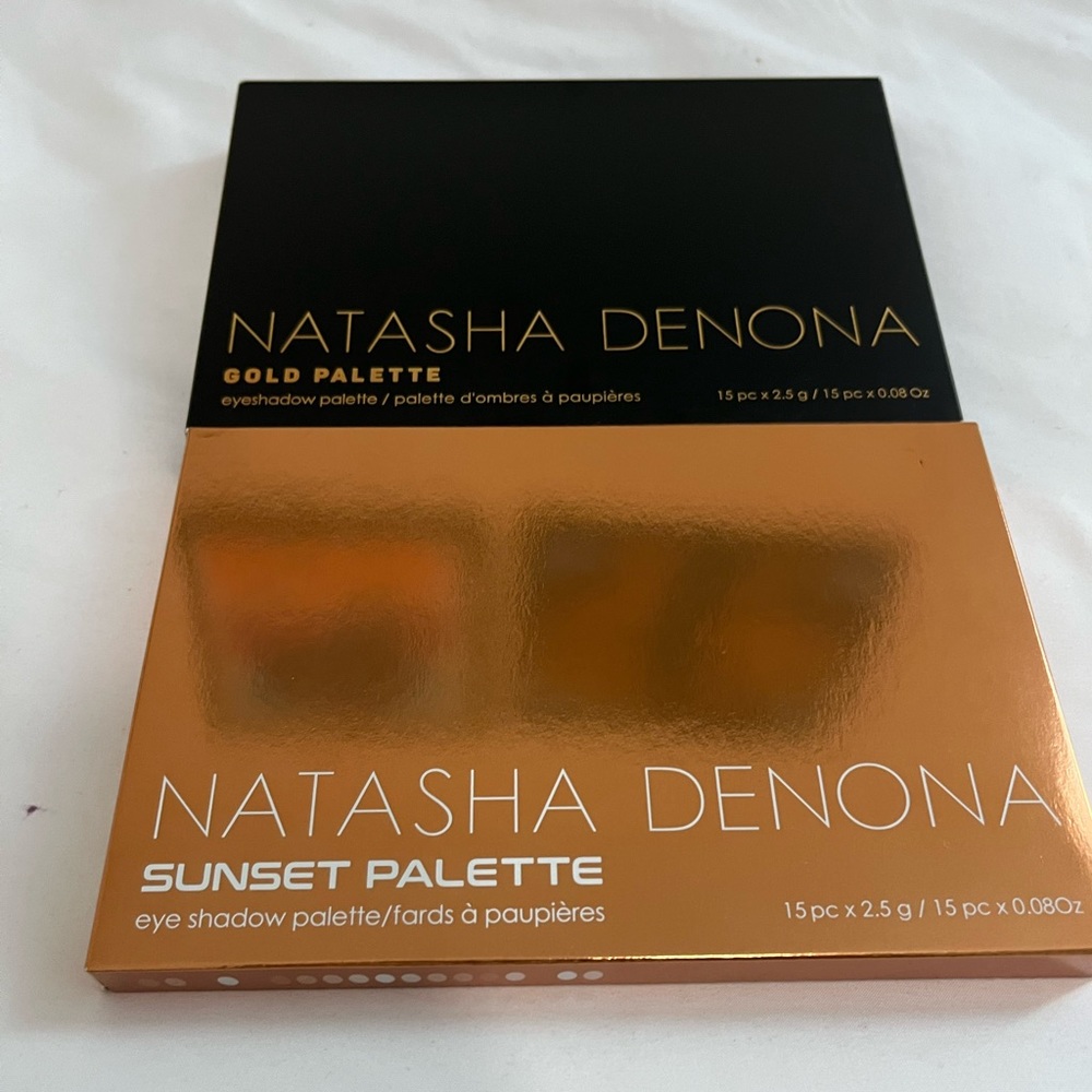 Natasha Denona Sunset & Gold Palettes